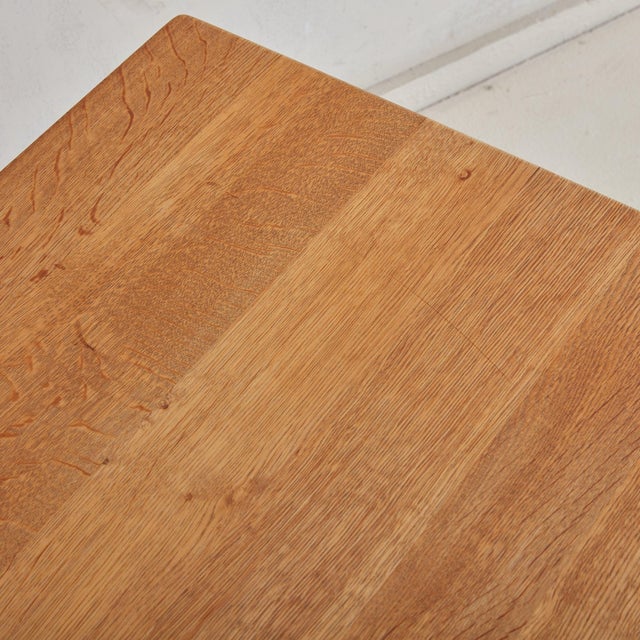 Brown Square Wood Coffee Table Attributed to Kurt Østervig, Denmark 1960s For Sale - Image 8 of 11