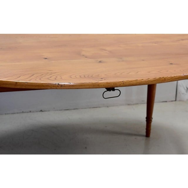 Large Louis XVI Oval Table, 1800s For Sale - Image 5 of 18