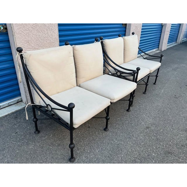 Kreiss Kreiss Bermuda Patio Loveseats - Pair For Sale - Image 4 of 7