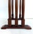 Wood Vintage Hekman Chippendale Matched Grain Side Table, Mahogany, Brass Trim For Sale - Image 7 of 8