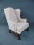 Hickory Chair Co Chippendale Style Mahogany Wing Chair For Sale - Image 9 of 9