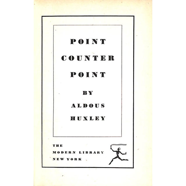 "Point Counter Point" 1928 Huxley, Aldous For Sale - Image 4 of 5
