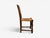Brown Charles Dudouyt Style, Eight Rustic Dining Chairs, Oak, Rush, France, 1940s For Sale - Image 8 of 10