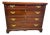 Vintage Chippendale Style Fold Top Bachelors Chest Buffet For Sale