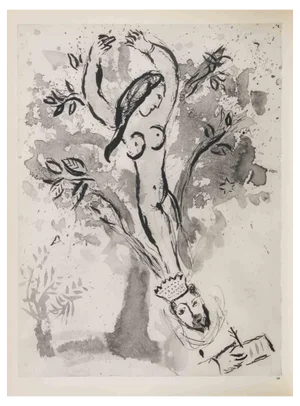 Marc Chagall, The Prophet, Héliogravure, 1960
