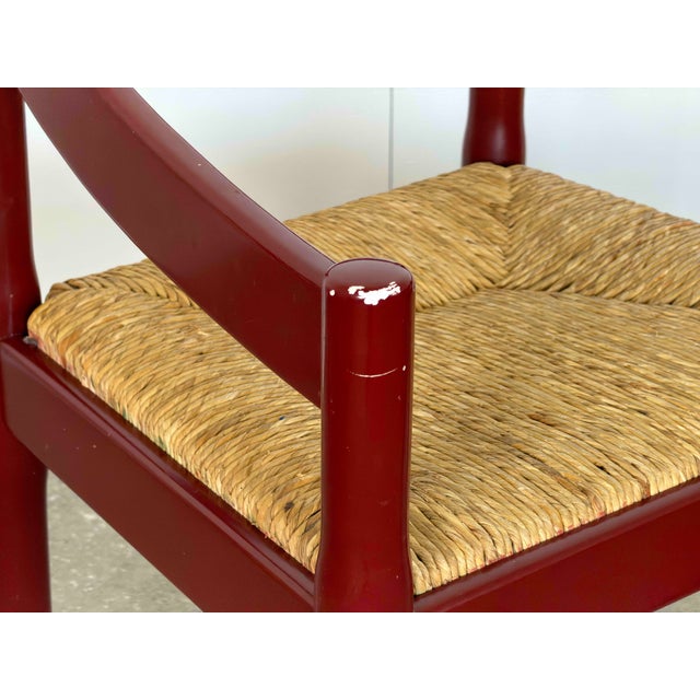 Mid-Century Modern Carimate Armchair by Vico Magistretti for Cassina, Italy, 1959 For Sale - Image 13 of 18