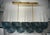 Art Deco Style Rectangular Octane Murano Glass and Brass Chandelier, 2000 For Sale - Image 11 of 11