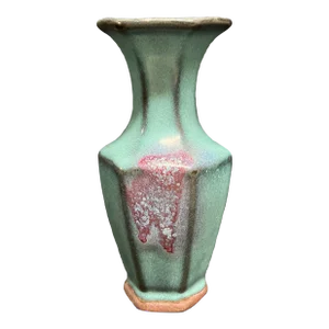 Early 21st Century Chinese Art Decorative Jun Ware Porcelain Vase