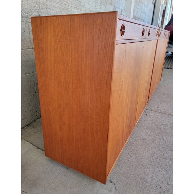 Scandinavian Modern Teak Credenza by Tage Olofsson - A Pair For Sale - Image 10 of 18