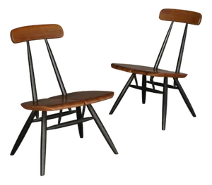Set of Pirkka Lounge Chairs by Ilmari Tapiovaara for Laukaan Puu, 1960s