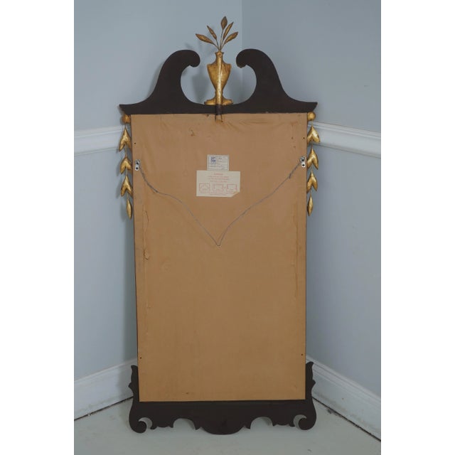 Friedman Brothers Chippendale Style Mahogany Frame Mirror For Sale - Image 11 of 12