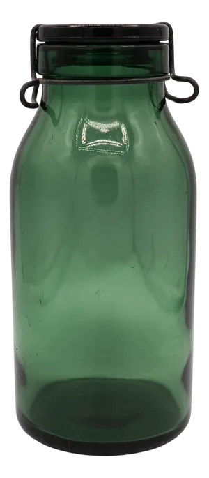 Vintage Swiss 1.5 L Preserving Jar from Bülach Glas, 1930s