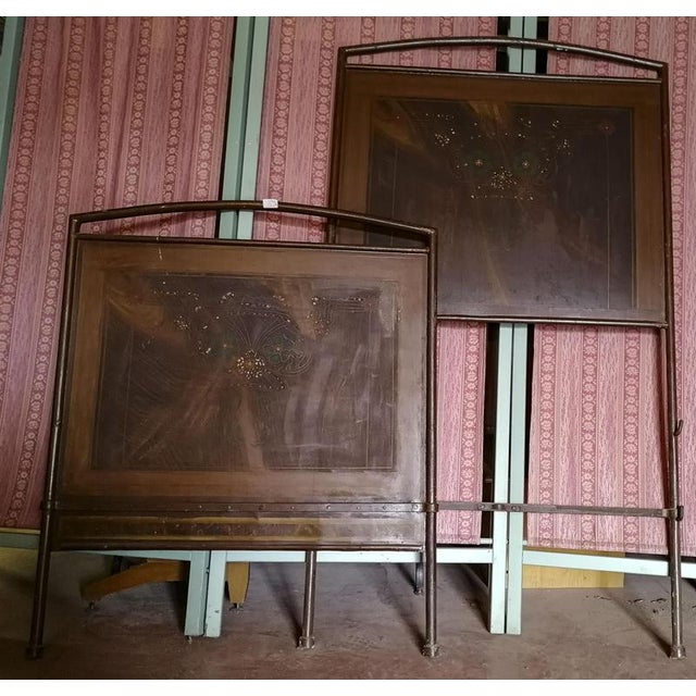 Painted Metal Single Bed, Set of 2 For Sale - Image 3 of 8