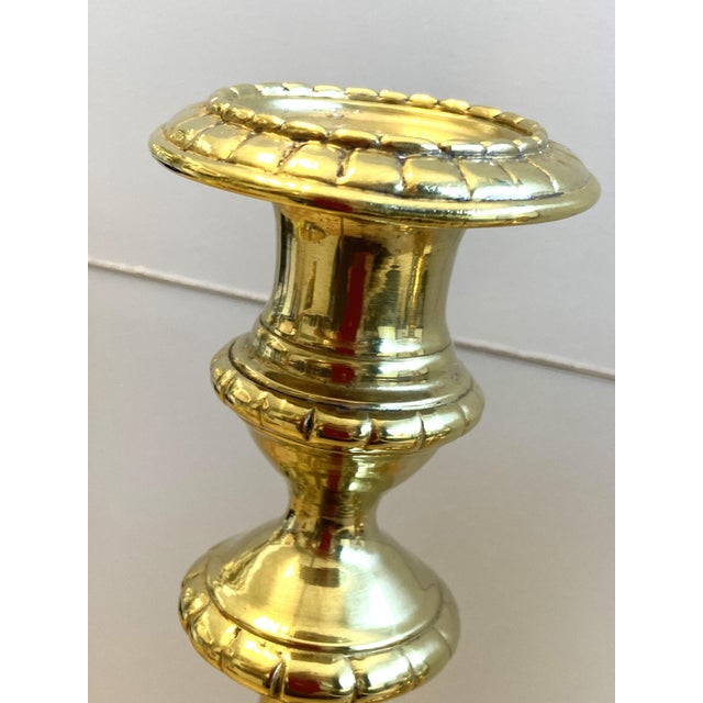 Old & Elegant Pair of Candlesticks, Candlesticks, Torches Very Good Range Tableware or Very Decorative Objects Made in...