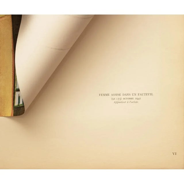 Pablo Picasso 1943 Original Picasso "Femme Dans Un Fauteuil" Lithograph For Sale - Image 4 of 8