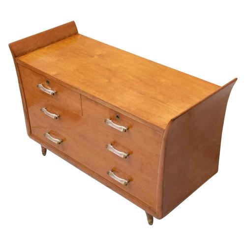 Chest of Drawers attributed to Vittorio Dassi, Italy, 1950s For Sale - Image 12 of 12