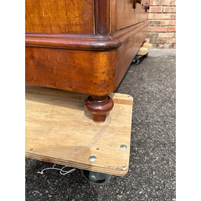 French 19th Century French Chest W/White Marble Top For Sale - Image 3 of 10
