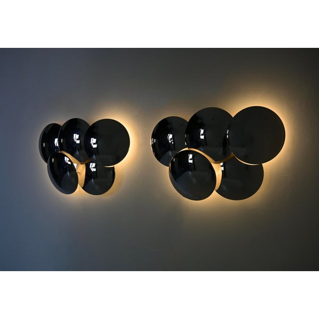 Wall Lamps by Goffredo Reggiani for Reggiani, 1970s, Set of 2 For Sale - Image 6 of 13