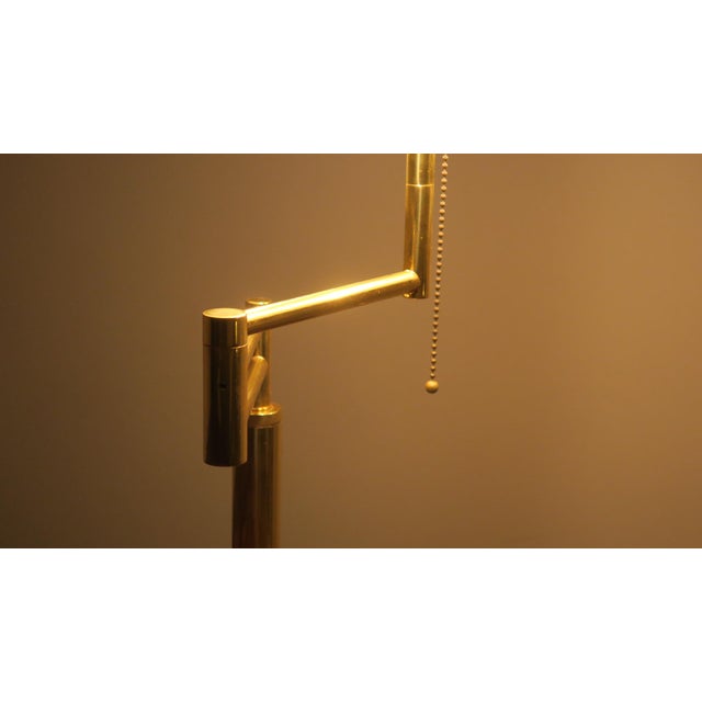 Italian Multi-Adjustable Brass Table Lamp from Relux Milano, 1970s For Sale - Image 6 of 13