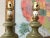 1960s Green Glass Column Lamps, Pair For Sale - Image 9 of 18