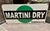 Martini Dry Vermouth Sign in Enamel, 1960s For Sale - Image 4 of 4
