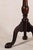 Antique English Mahogany Wine Table With Claw Feet