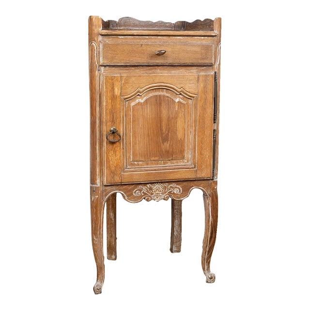 Small Antique French Corner Cabinet For Sale