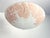 White 1940s Pink Oak Leaf Ceiling Light For Sale - Image 8 of 17