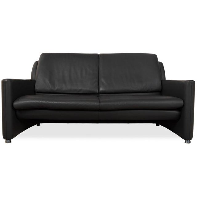 Fidamigo 3-Seater Sofa in Anthracite Leather from Leolux For Sale - Image 13 of 13