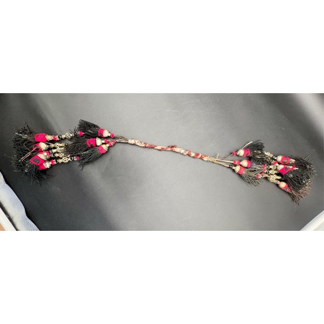 Mid 19th Century Antique Uzbek “Sequsha” Tassel, 19th C Uzbekistan For Sale - Image 5 of 15