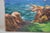 French School Early 20th Century G. Perrin "The Seaside" Oil Painting on Canvas, Signed For Sale - Image 6 of 11