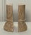 Traditional Vintage Classical Roman Cream Marble Column Book Ends, a Pair. For Sale - Image 3 of 8