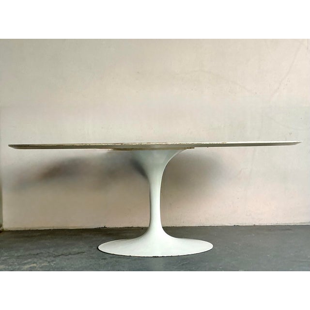 Knoll Vintage Boho Knoll Saarinen Tulip Table For Sale - Image 4 of 12