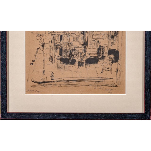 Mid 20th Century Signed Original Artist Proof Print by Reginald Murray Pollack For Sale In Portland, ME - Image 6 of 15