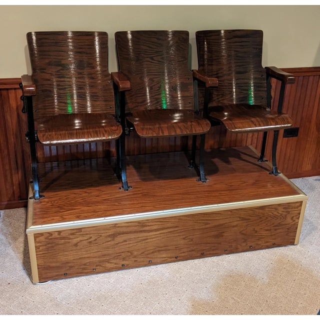 Antique Theater Chairs - Late 1800s For Sale - Image 16 of 18