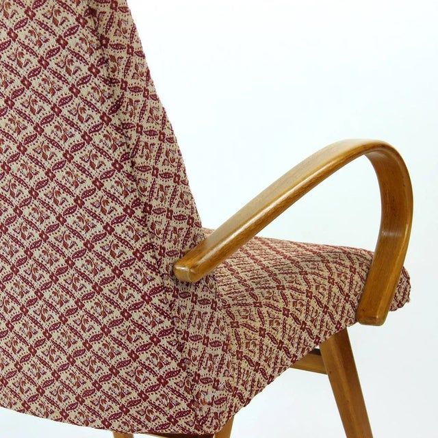 Mid-Century Armchair from TON, Czechoslovakia, 1960s For Sale - Image 8 of 17