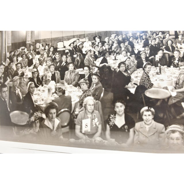 1950s Panoramic Photograph Daughters of the American Revolution 60th Continental Congress New York Lunch Mayflower Hotel Washington DC 1951 For Sale - Image 5 of 8
