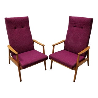 Set of Armchairs from Ton For Sale