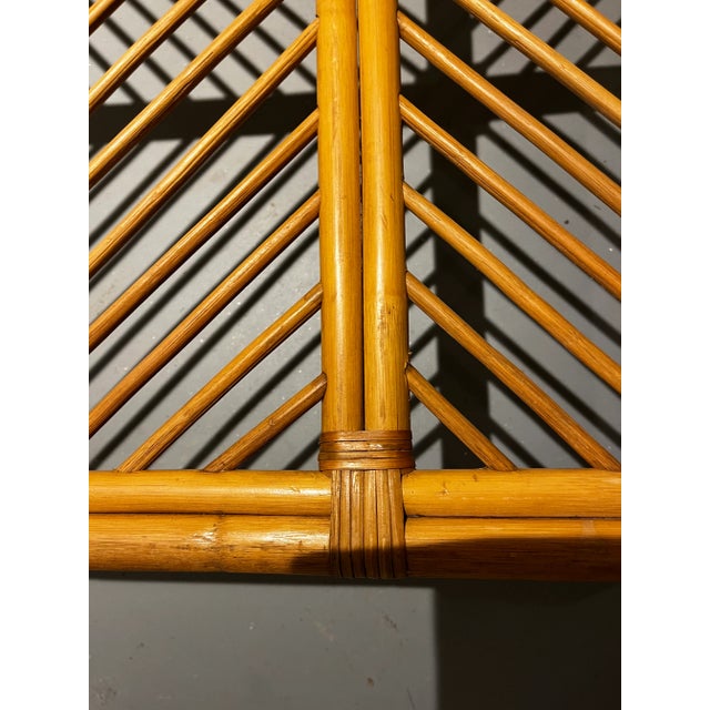 Wood 1970s Rattan Coffee Table For Sale - Image 7 of 12