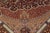 Textile Fine Artisan Hand Knotted Red Silk Rug – 4'9" X 7'3" For Sale - Image 7 of 9