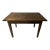 Dark Walnut Tavern or Farm Table For Sale