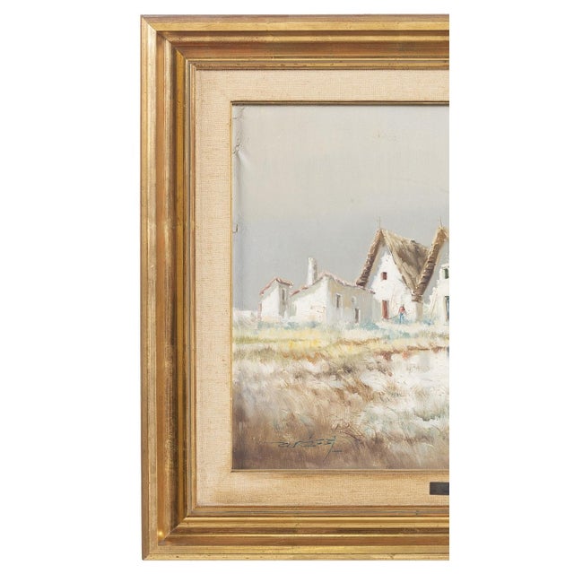 Luciano Araez, Levantine Landscape, Oil on Canvas, Framed For Sale - Image 3 of 8