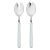 Contemporary Mepra Fantasia 2-Piece Salad Servers Set, Light Blue For Sale - Image 3 of 3