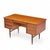 Maurice Villency Style Mid Century Teak Desk With Bookcase Front For Sale - Image 10 of 10