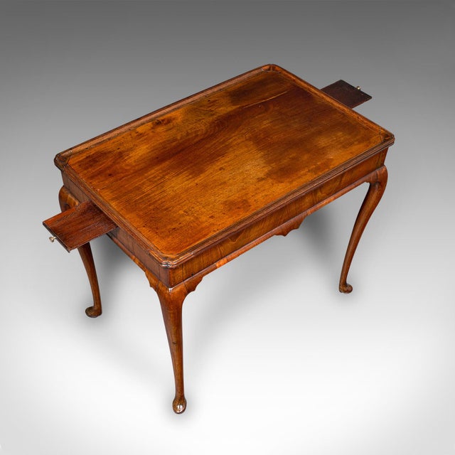 Brown Antique Silver Display Table, English, Presentation, Side, Georgian, Circa 1760 For Sale - Image 8 of 12