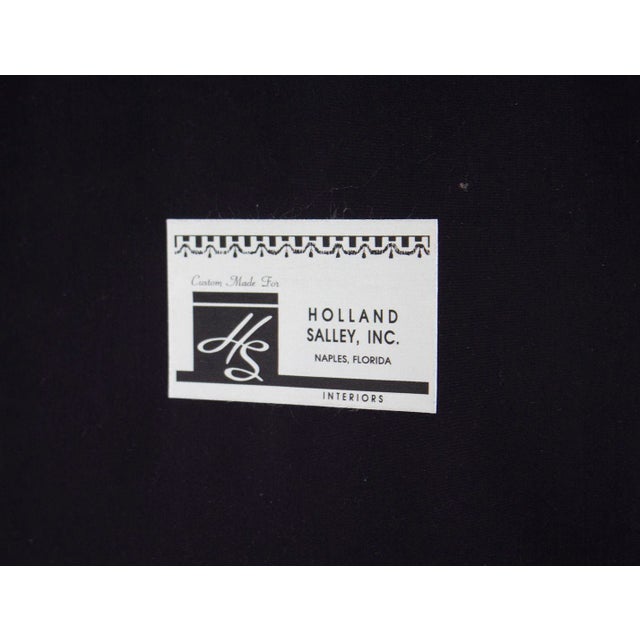 Rope Frame Dining Chairs Custom Made for Holland Salley, S/2 For Sale - Image 6 of 12