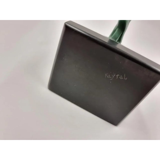 Art Deco Figurine of Amazon Woman Hunting by Fayral for Max Le Verrier, France, 1920s For Sale - Image 4 of 5