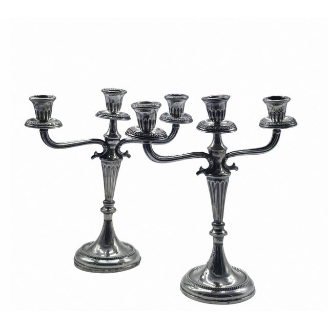Silver Candlesticks from Mario Sorelli, Italy, 1950s, Set of 2 For Sale - Image 10 of 10