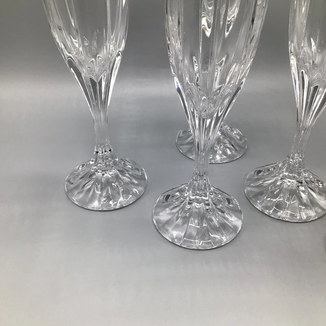 Park Lane Champagne Flutes by Mikasa-Set of 5 For Sale - Image 11 of 12