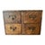 An authentic early 20th-century Library Bureau four-drawer oak card catalog, crafted in richly figured quarter-sawn oak...